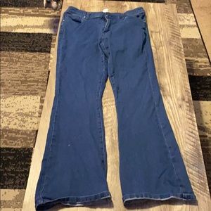 Soft and stretchy bootcut jeans